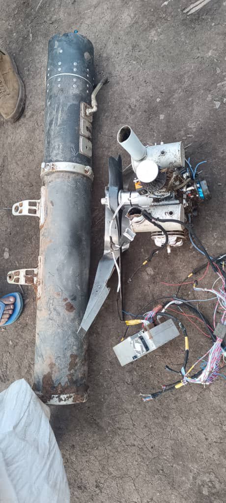 Sud-Kivu : un drone des rebelles AFC/ M23 abattu dans les hauts plateaux de Minembwe